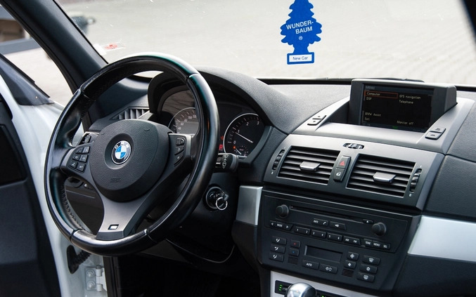 BMW X3 cena 39900 przebieg: 229000, rok produkcji 2008 z Jedwabne małe 781